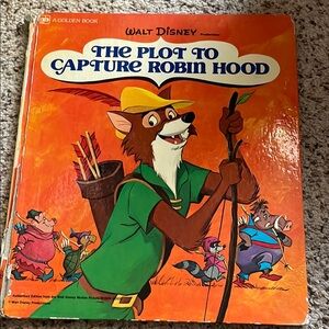 Vintage Disney’s Robin Hood Book
